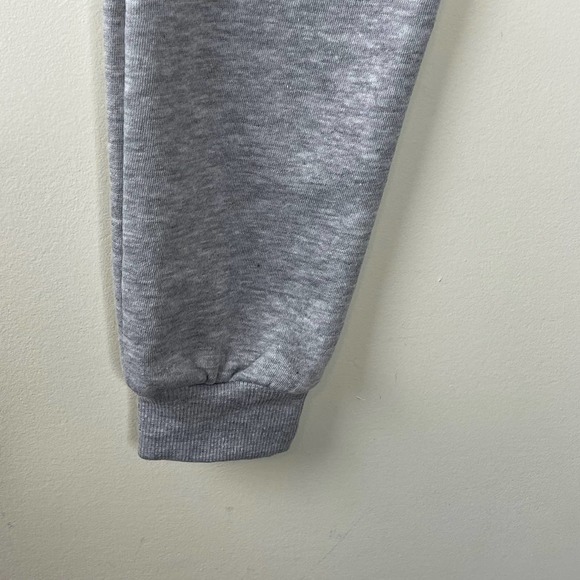 True Religion Heathered Gray Fleece Jogger Sweatpants NOWT Kids Size Medium - Picture 3 of 9